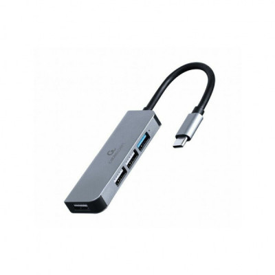 Концентратор Cablexpert USB-С to 1 х USB 3.1 Gen1 (5 Gbps), 3 х USB 2.0 (UHB-CM-U3P1U2P3-01)