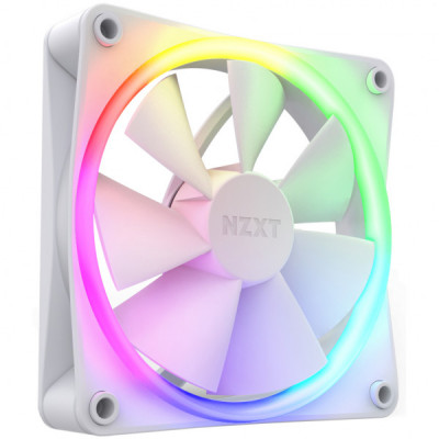 Кулер до корпусу NZXT F140RGB Twin (White) (RF-R14DF-W1)