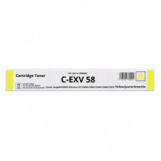 Тонер-картридж Canon C-EXV58Y yellow (3766C002)