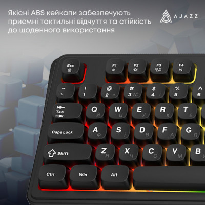 Клавіатура Ajazz AF98 USB UA Black (AF98-B)