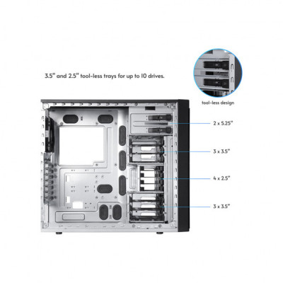 Корпус для ПК Chieftec UNI (BW-01B-OP)