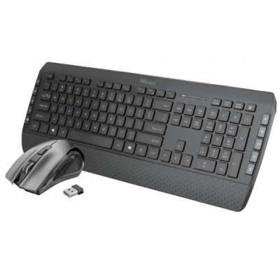 Комплект Trust Tecla-2 Wireless Black (23239)