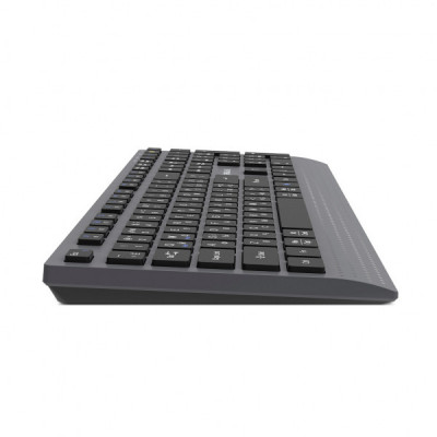 Клавіатура REAL-EL RK-715W Wireless/Bluetooth Black/Gray (EL123100051)