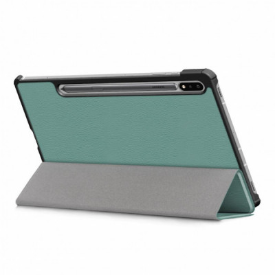 Чохол до планшета BeCover Smart Case Samsung Galaxy Tab S7 (SM-T875)/S8 (SM-X700/SM-X706) Dark Green (705222)