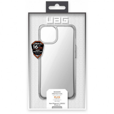 Чохол до мобільного телефона Uag Apple iPhone 14 Plyo, Ash (114084113131)