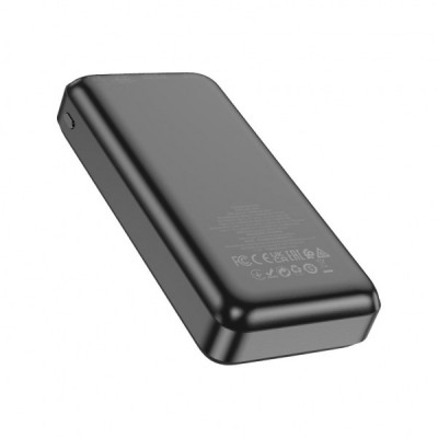 Батарея універсальна HOCO 20000mAh, 22.5W, Black (J101A / 45365)