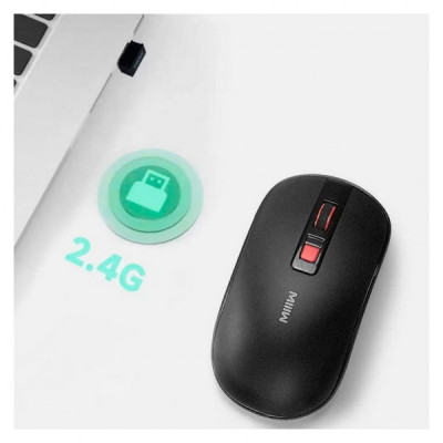 Мишка Xiaomi MiiiW Lite Wireless/Bluetooth Black (MW23M21 Black) Мишка Xiaomi MiiiW Lite Wireless/Bluetooth Black (MW23M21 Black)