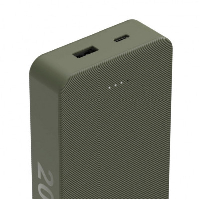 Батарея універсальна Hama 20000mAh, 15W/5V/3A, USB-C, USB-A, green (00201716) Батарея універсальна Hama 20000mAh, 15W/5V/3A, USB-C, USB-A, green (00201716)