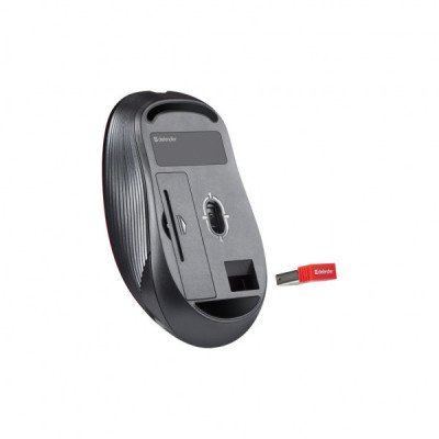 Мишка Defender Gassa MM-105 Wireless Silent Grey (52104)