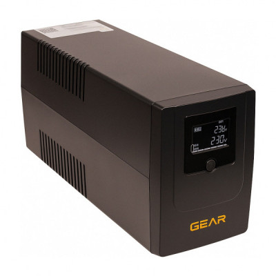 Пристрій безперебійного живлення GEAR GU-1500MLCD