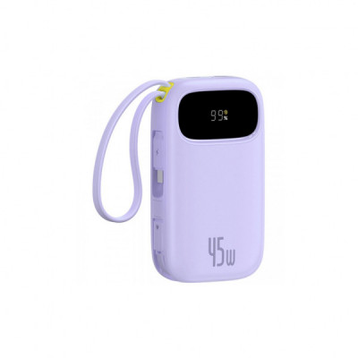 Батарея універсальна Baseus EnerFill FC31 Qpow 3 20000mAh 45W PD/3.0 QC/4.0 Purple (E0028D02)