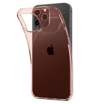 Чохол до мобільного телефона Spigen iPhone 12 Pro Max Crystal Flex, Rose Crystal (ACS01474)