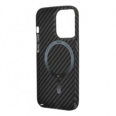 Чохол до мобільного телефона Armorstandart LikeCarbon MagCase Apple iPhone 14 Pro Black (ARM66365)