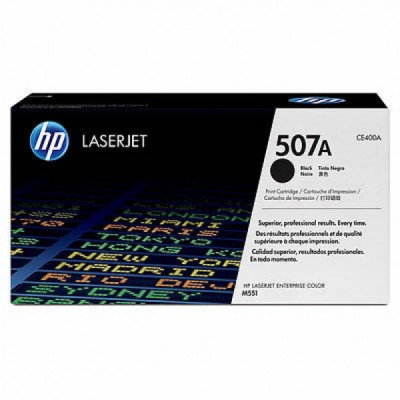 Картридж HP CLJ 507A Black, для Enterprise 500 Color M551 (CE400A)