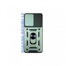 Чохол до мобільного телефона BeCover Military Xiaomi Redmi 13 Dark Green (711553)