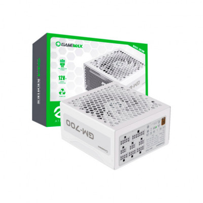 Блок живлення Gamemax 700W (GM-700 Modular white)