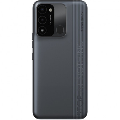 Мобільний телефон Tecno KG5n (Spark 8С 4/64Gb NFC) Magnet Black (4895180777974)