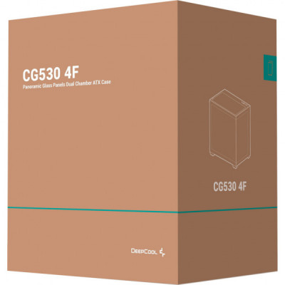 Корпус Deepcool CG530 4F Black (R-CG530-BKADA4-G-1)