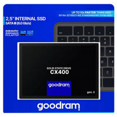 Накопичувач SSD 2.5" 128GB Goodram (SSDPR-CX400-128-G2)