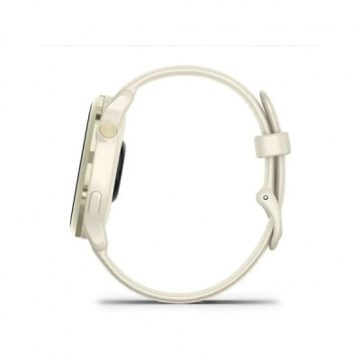 Смарт-годинник Garmin vivoactive 6, Bone/Lunar Gold, GPS смарт-годинник (010-02985-01)