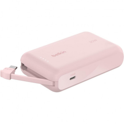 Батарея універсальна Belkin 10000mAh, 20W, USB-C, Pink (BPB021HQPK)