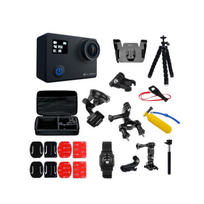 Екшн-камера AirOn ProCam 8 Black Blogger Kit 30 in 1 (69477915500063)