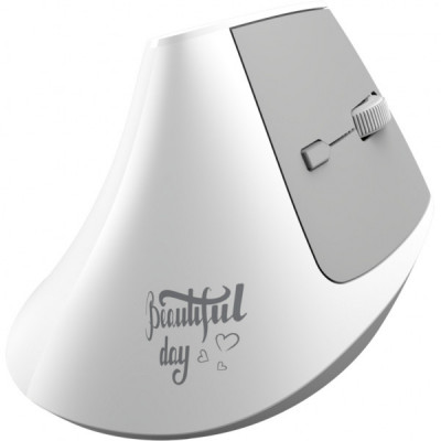 Мишка Ajazz i300 Wireless/Bluetooth/USB White (i300-W)