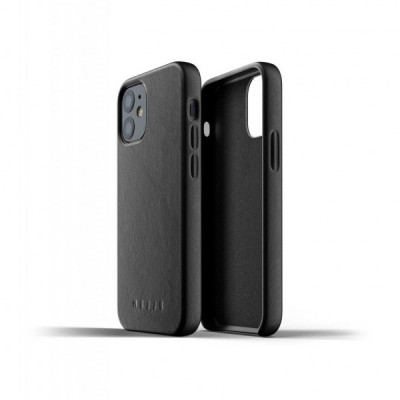 Чохол до мобільного телефона Mujjo iPhone 12 Mini Full Leather, Black (MUJJO-CL-013-BK)