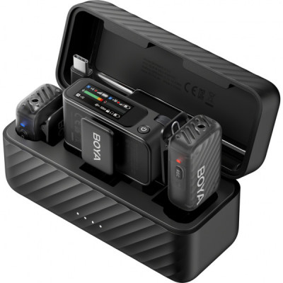 Мікрофон Boya MIC 2-02 Type-C/TRS Black (MIC 2-02) Мікрофон Boya MIC 2-02 Type-C/TRS Black (MIC 2-02)