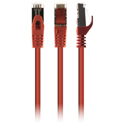 Патч-корд 5м S/FTP Cat 6A CU LSZH red Cablexpert (PP6A-LSZHCU-R-5M)