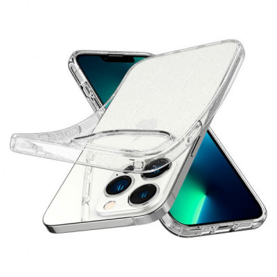 Чохол до мобільного телефона Spigen Apple Iphone 13 Pro Max Liquid Crystal Glitter, Crystal Quar (ACS03198)