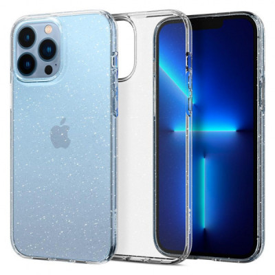 Чохол до мобільного телефона Spigen Apple Iphone 13 Pro Max Liquid Crystal Glitter, Crystal Quar (ACS03198)