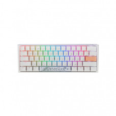 Клавіатура Ducky One 3 Mini Cherry MX Brown RGB UA USB White (DKON2161ST-BUAPXPWWWSC1)