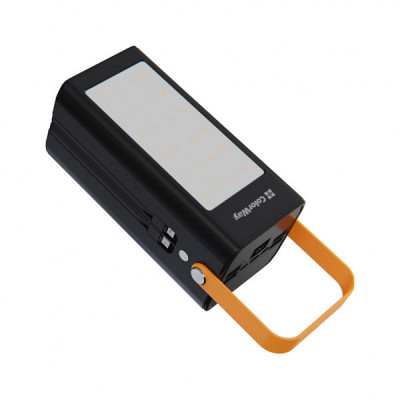 Батарея універсальна ColorWay 80 000 mAh LCD/Lamp (USB/QC3.0 + USB-C/PD/22.5W) Black (CW-PB800LPA8BK-PDD)