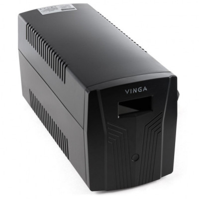 Пристрій безперебійного живлення Vinga LCD 1200VA plastic case with USB (VPC-1200PU)