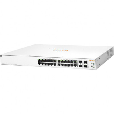 Комутатор мережевий HP 24GPoE(370W)-4SFP/SFP+ (JL684B) (JL684B)