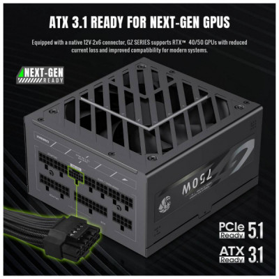 Блок живлення Gamemax 750W (GZ 750G BK)