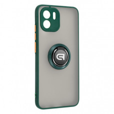 Чохол до мобільного телефона Armorstandart Frosted Matte Ring Xiaomi Redmi A2 Dark Green (ARM68375)