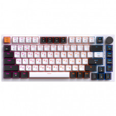 Клавіатура OfficePro MK160W Hot-Swap Red Swich RGB USB UA White (MK160W)