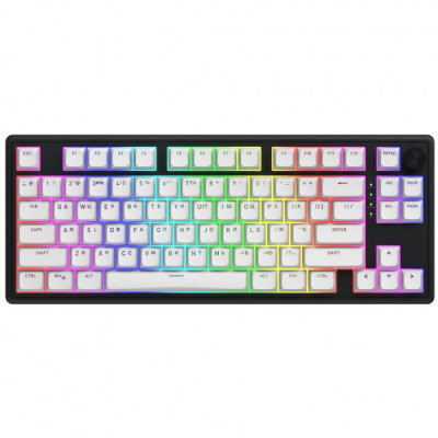 Клавіатура Hator Skyfall 80 Wireless Black/White (HTK3180UA) Клавіатура Hator Skyfall 80 Wireless Black/White (HTK3180UA)