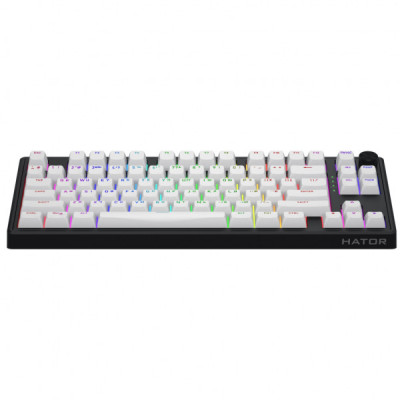 Клавіатура Hator Skyfall 80 Wireless Black/White (HTK3180UA) Клавіатура Hator Skyfall 80 Wireless Black/White (HTK3180UA)