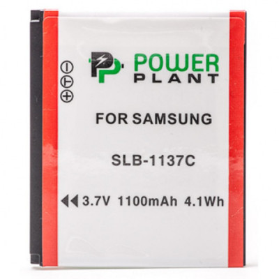 Акумулятор до фото/відео PowerPlant Samsung SLB-1137C (DV00DV1350)