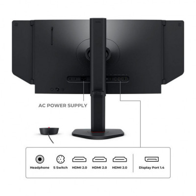 Монітор BenQ XL2566X+ Dark Grey