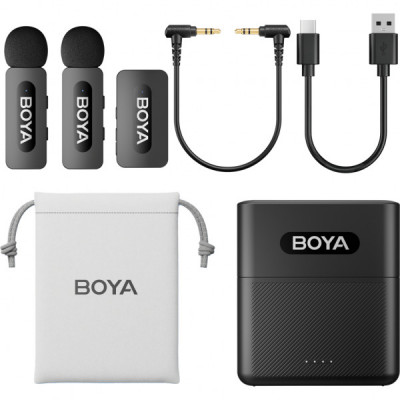 Мікрофон Boya BY-V35 3,5 мм/TRS Black (BY-V35)