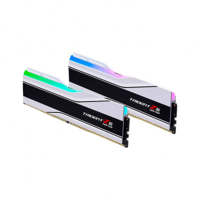 Модуль пам'яті для комп'ютера DDR5 96GB (2x48GB) 6000 MHz Trident Z5 Neo RGB Matte White G.Skill (F5-6000J3036F48GX2-TZ5NRW)