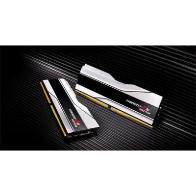 Модуль пам'яті для комп'ютера DDR5 96GB (2x48GB) 6000 MHz Trident Z5 Neo RGB Matte White G.Skill (F5-6000J3036F48GX2-TZ5NRW)