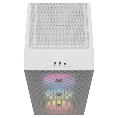 Корпус Corsair 3000D RGB Tempered Glass White (CC-9011256-WW)