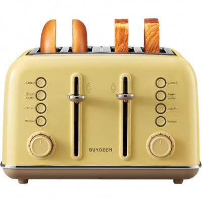 Тостер Buydeem DT640E Mellow Yellow (DT640E-MY/EU)