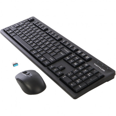 Комплект A4Tech FG1200 Wireless UA Black (4711421003186)