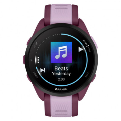 Смарт-годинник Garmin Forerunner 165 Music, GPS, WiFi, Berry/Lilac, GPS (010-02863-33)